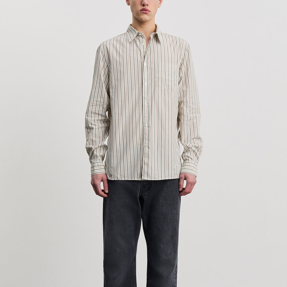 Another Aspect - Chemise 3.0 - Green Stripe