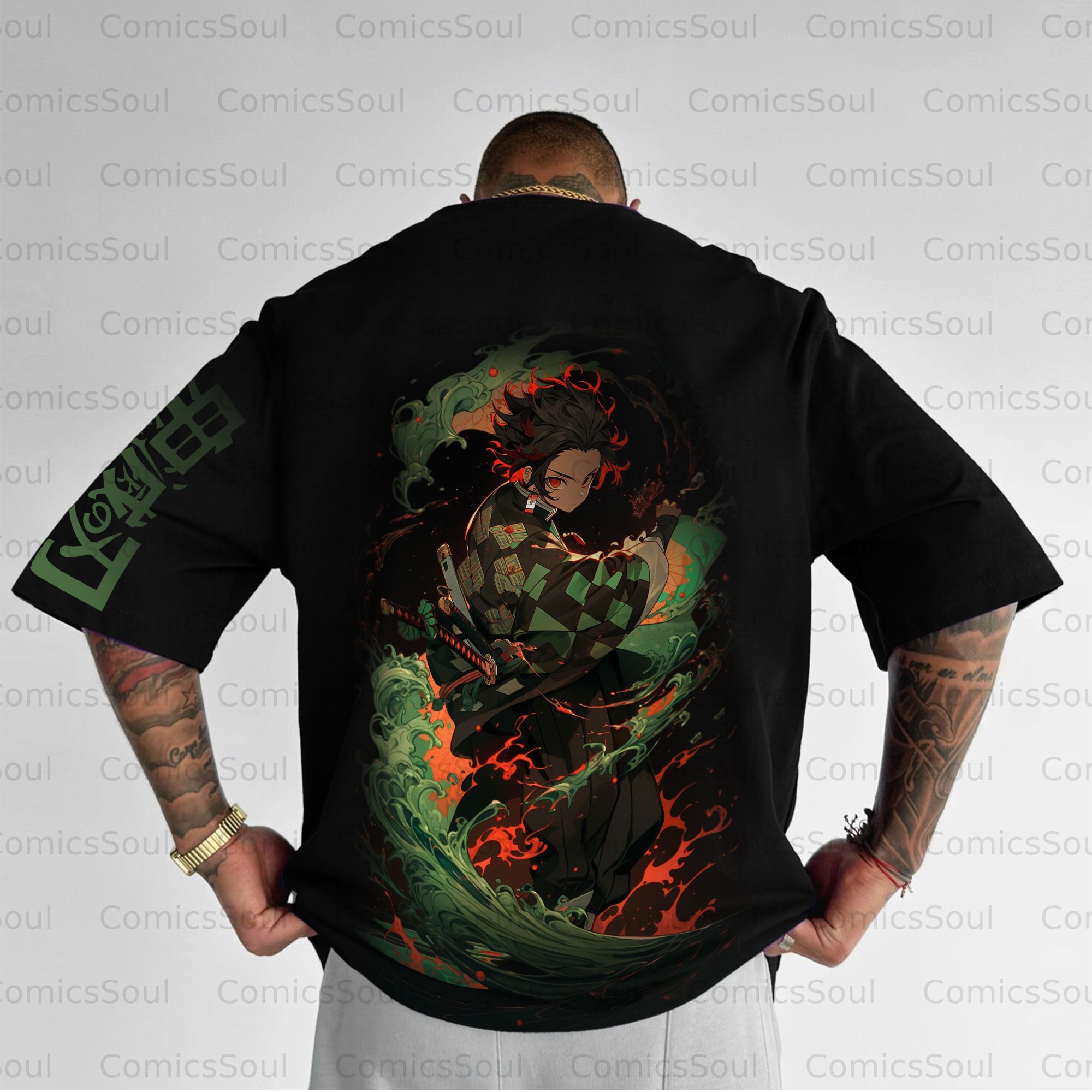 Unisex Anime Inspired Vintage T-Shirt