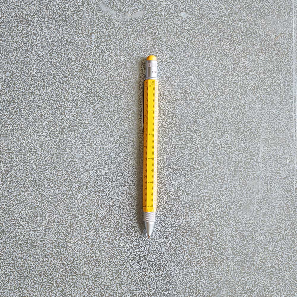 Stylo bille multitâche - Jaune