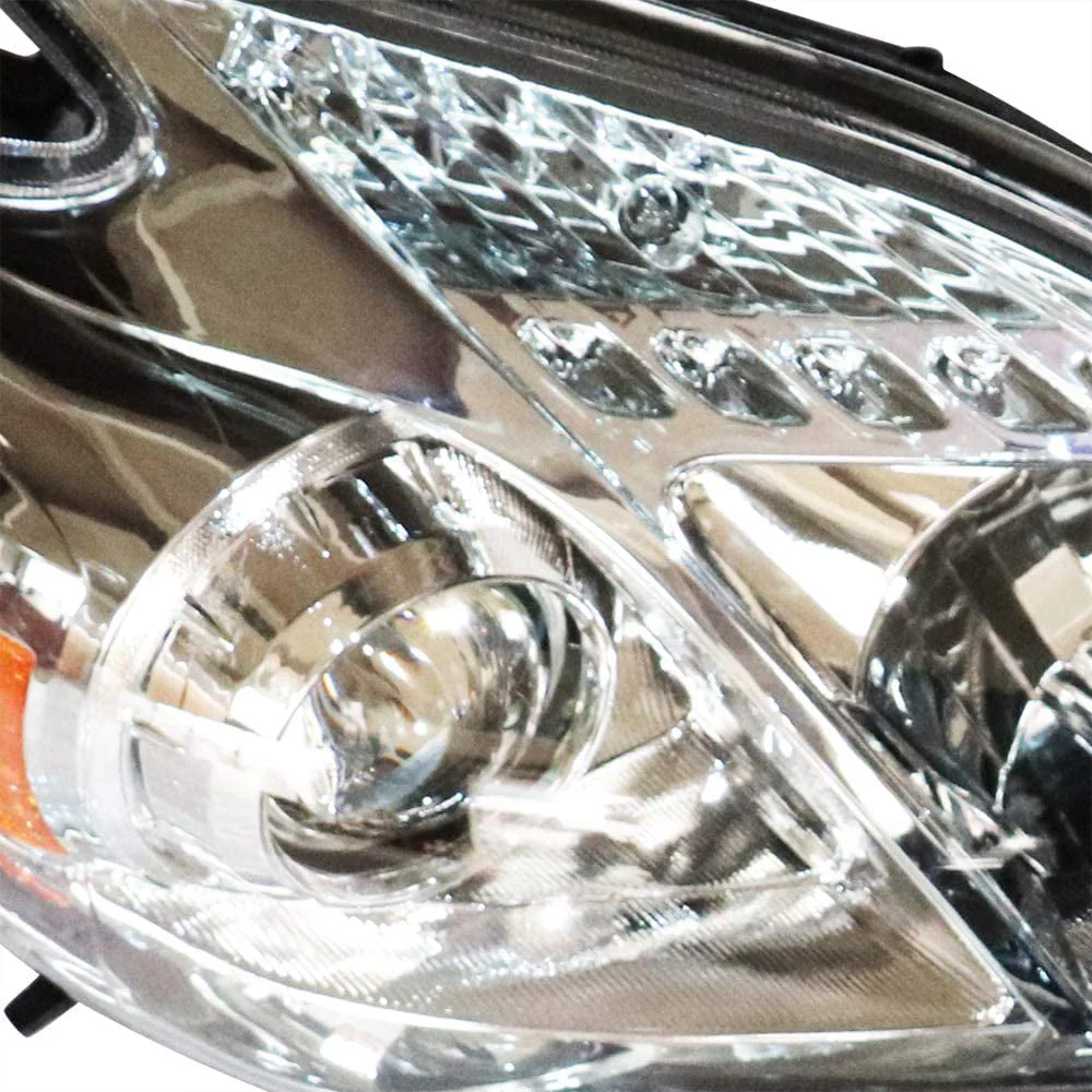Anqidi Halogen Model LH+RH Headlights Headlamps Assembly Set for 2010-2011 Toyota Prius - Image 5