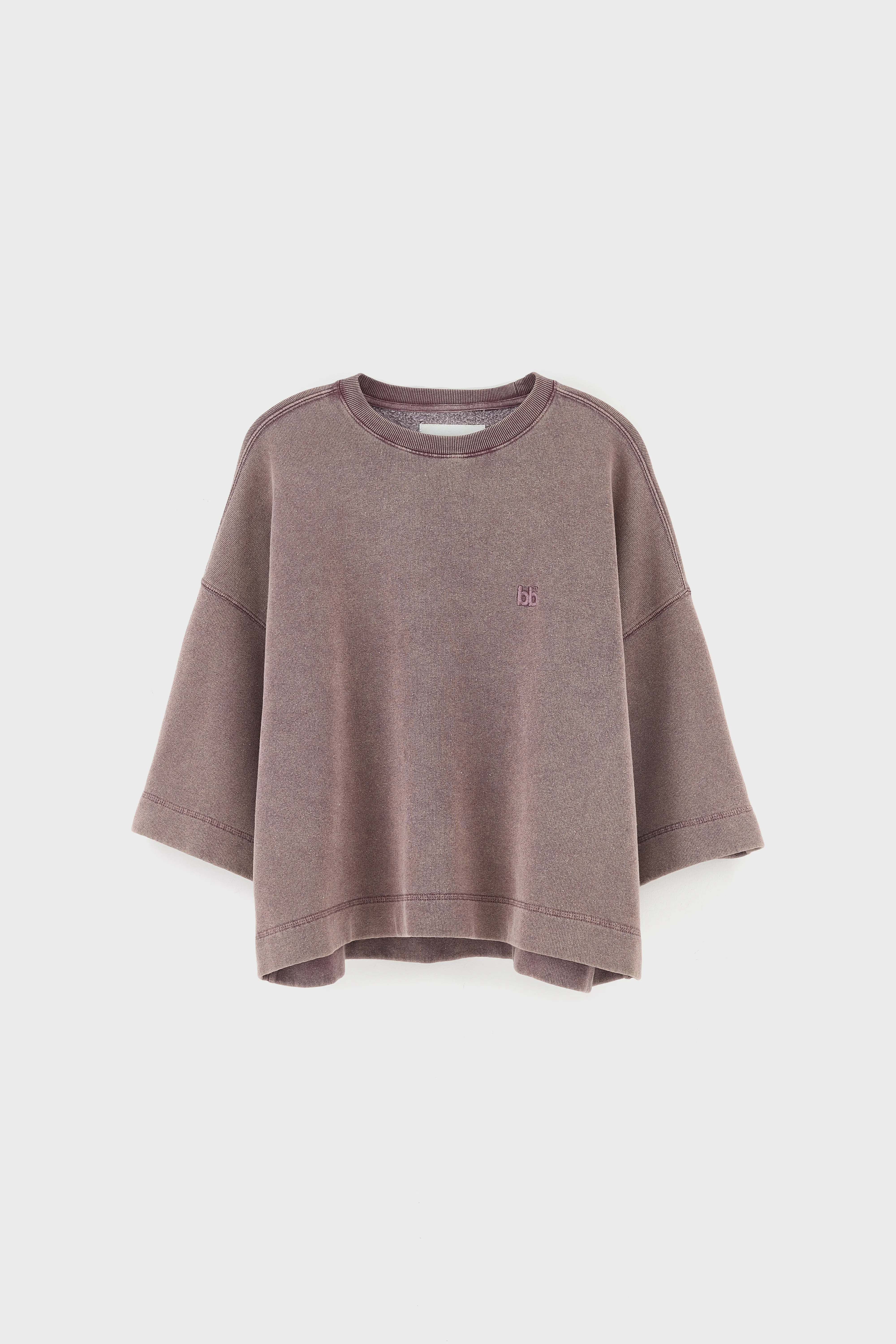 Bellerose Farlol short-sleeve sweatshirt  (261 / W / WINE)