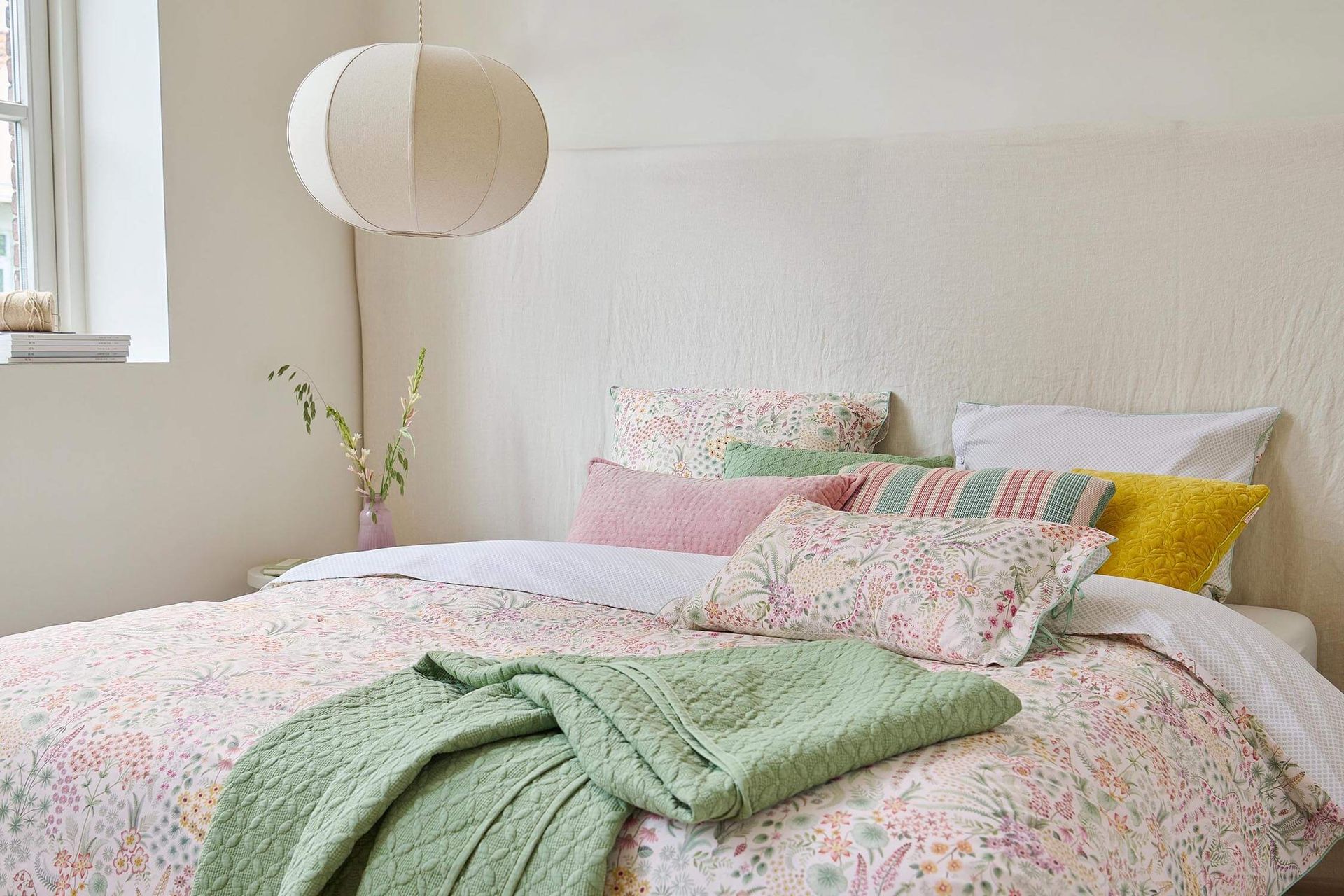 Cushion Lodi Garden Off-white