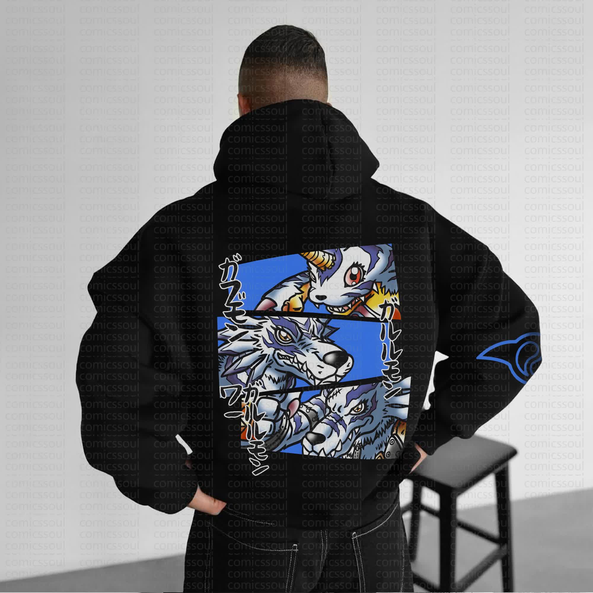 Unisex Anime Graphic Streetwear Vintage Hoodie丨Comicssoul