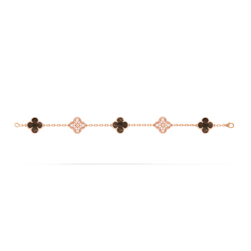 Replicate Vintage Alhambra bracelet, 5 motifs(1:1 replica) - Original Replica Club