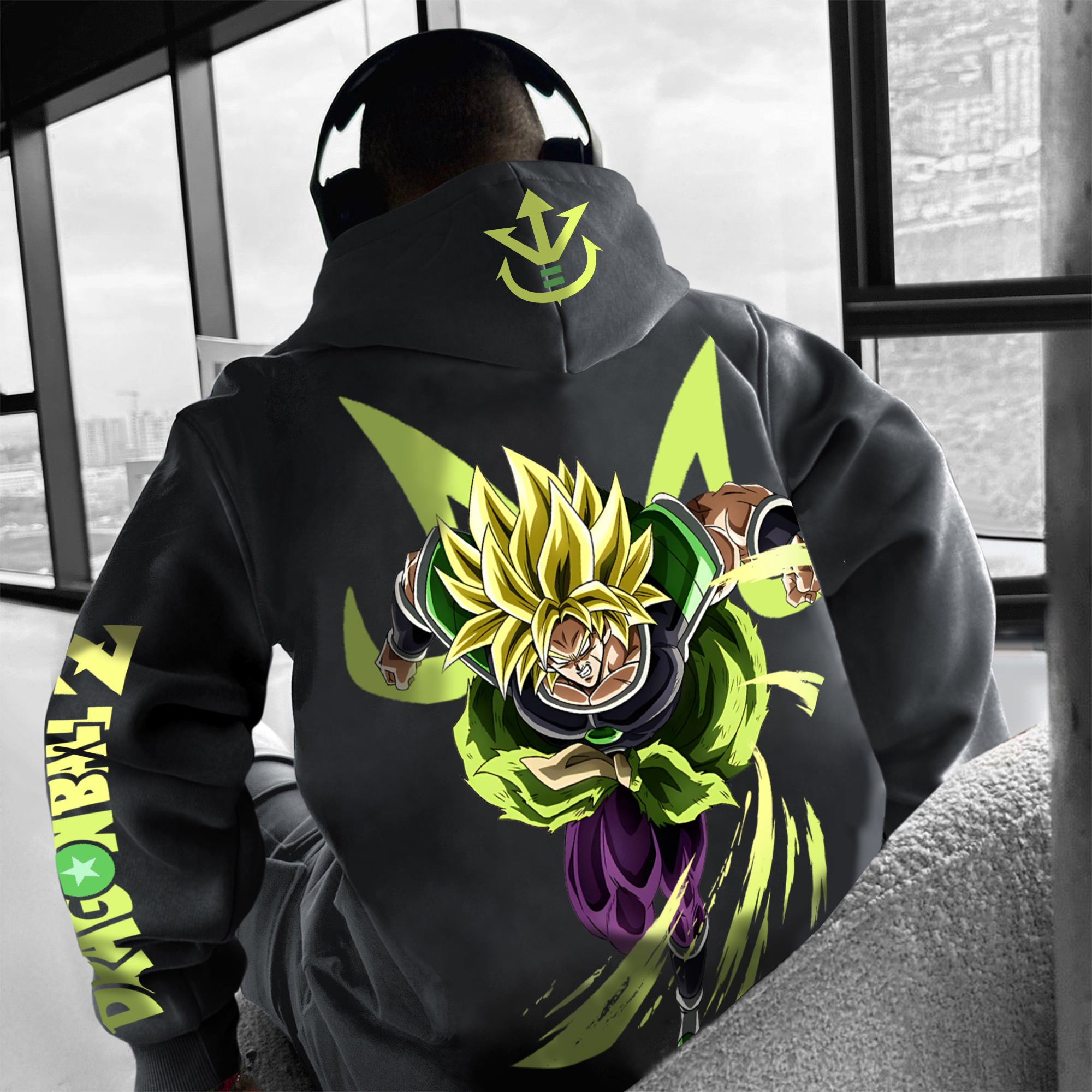 Unisex Anime Graphic Streetwear Vintage Hoodie