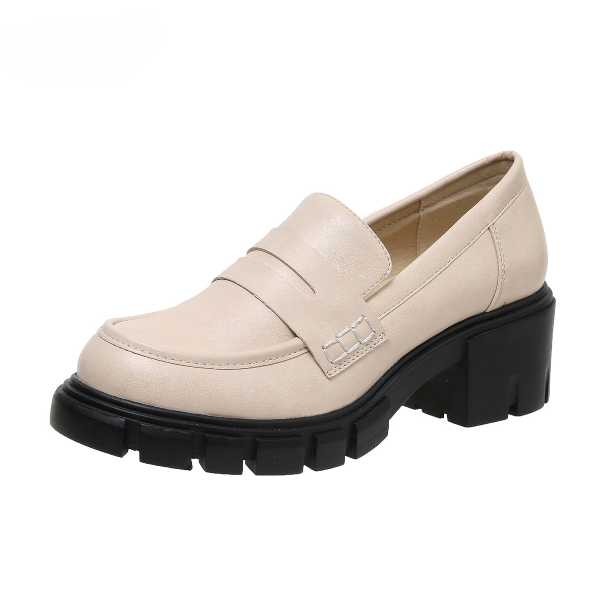 Round-Toe Penny Loafers for Women