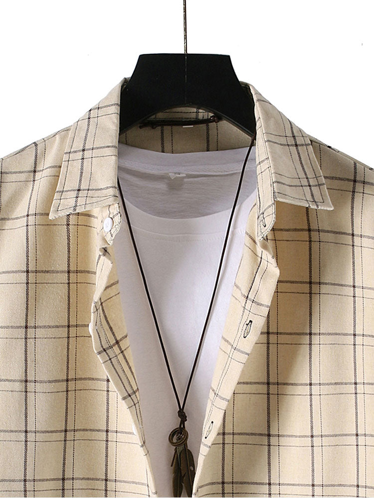 Plaid Button Up Shirt