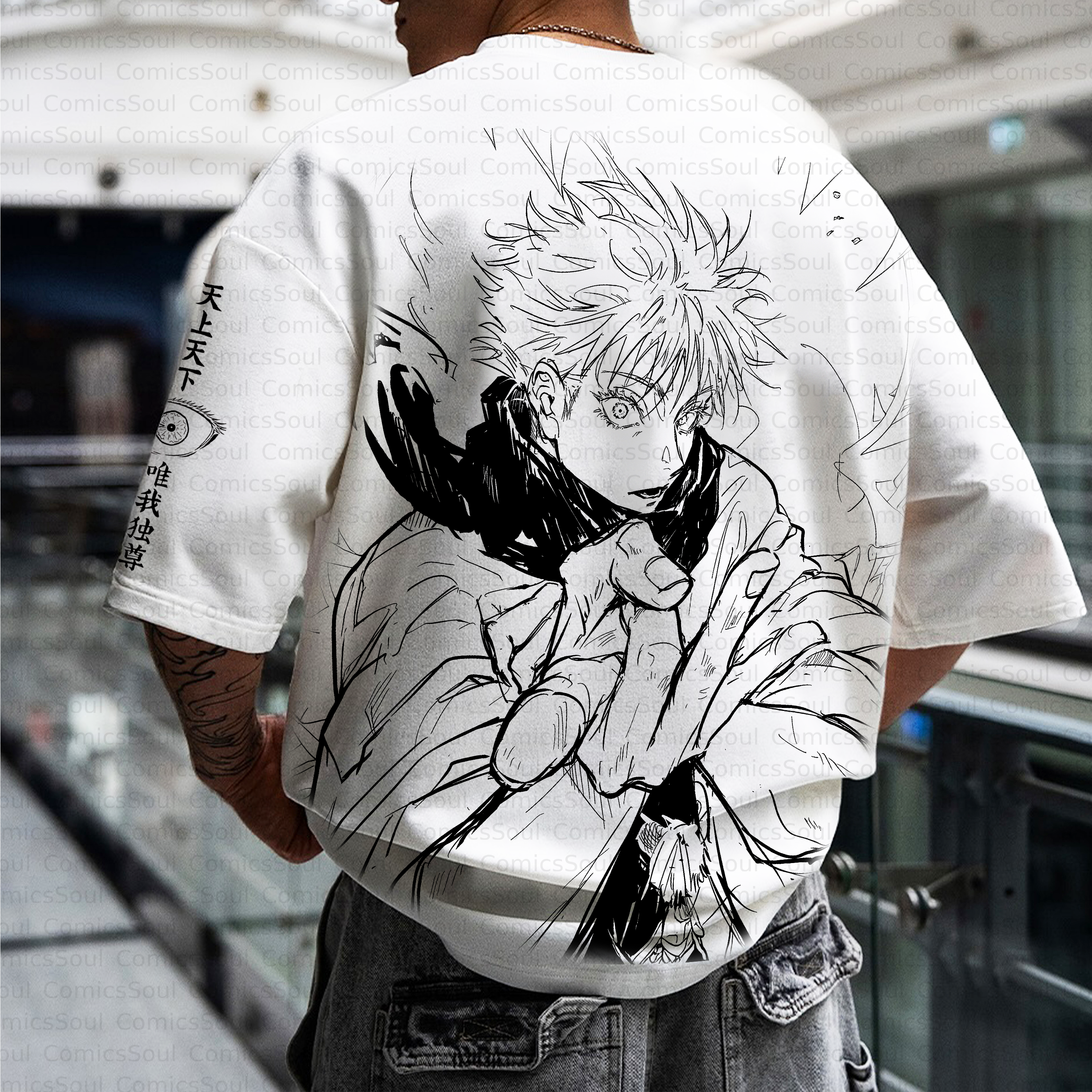 Unisex Anime Inspired Vintage T-Shirt
