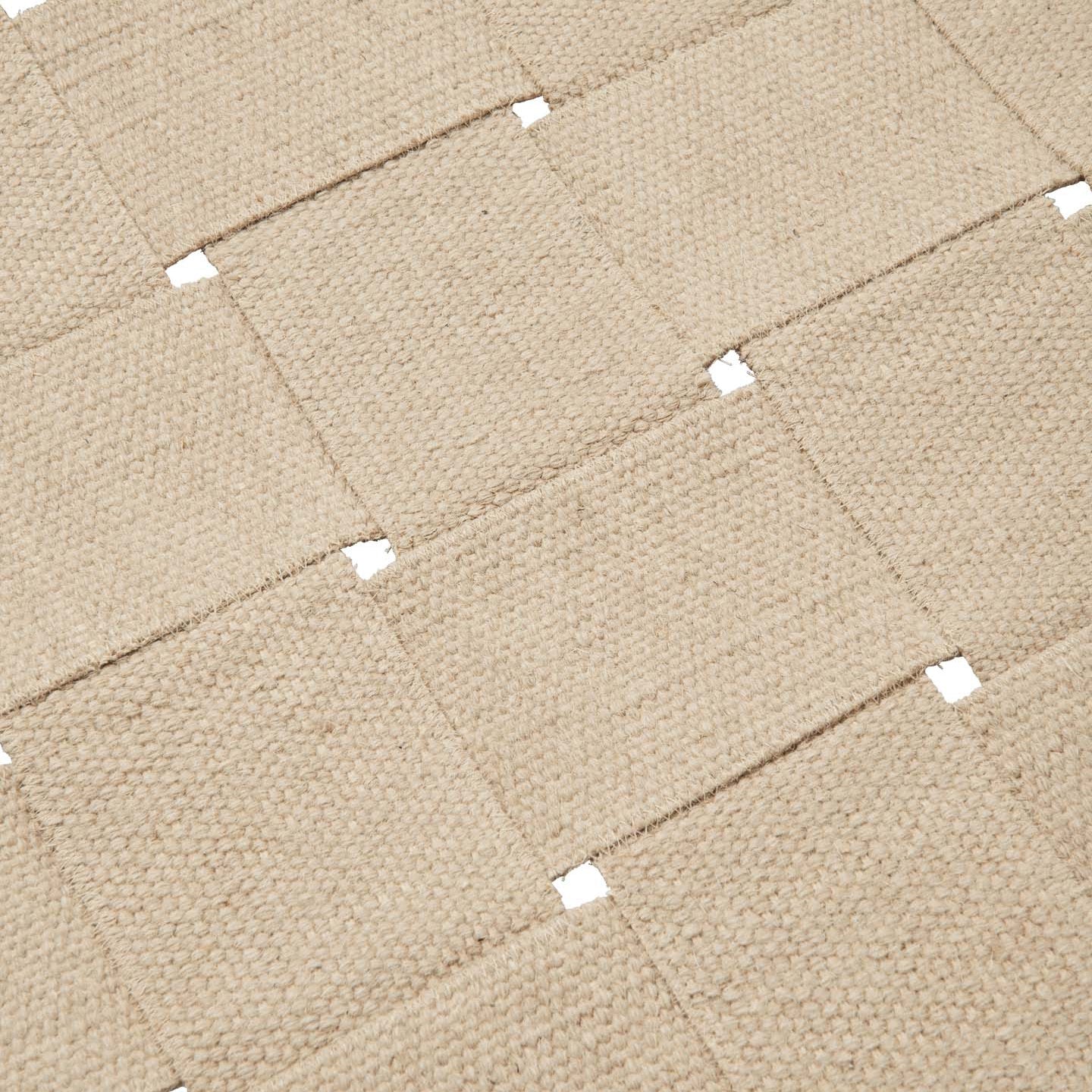 Ferm Living Foundation Runner Vloerkleed 80 x 200 cm – Cashmere