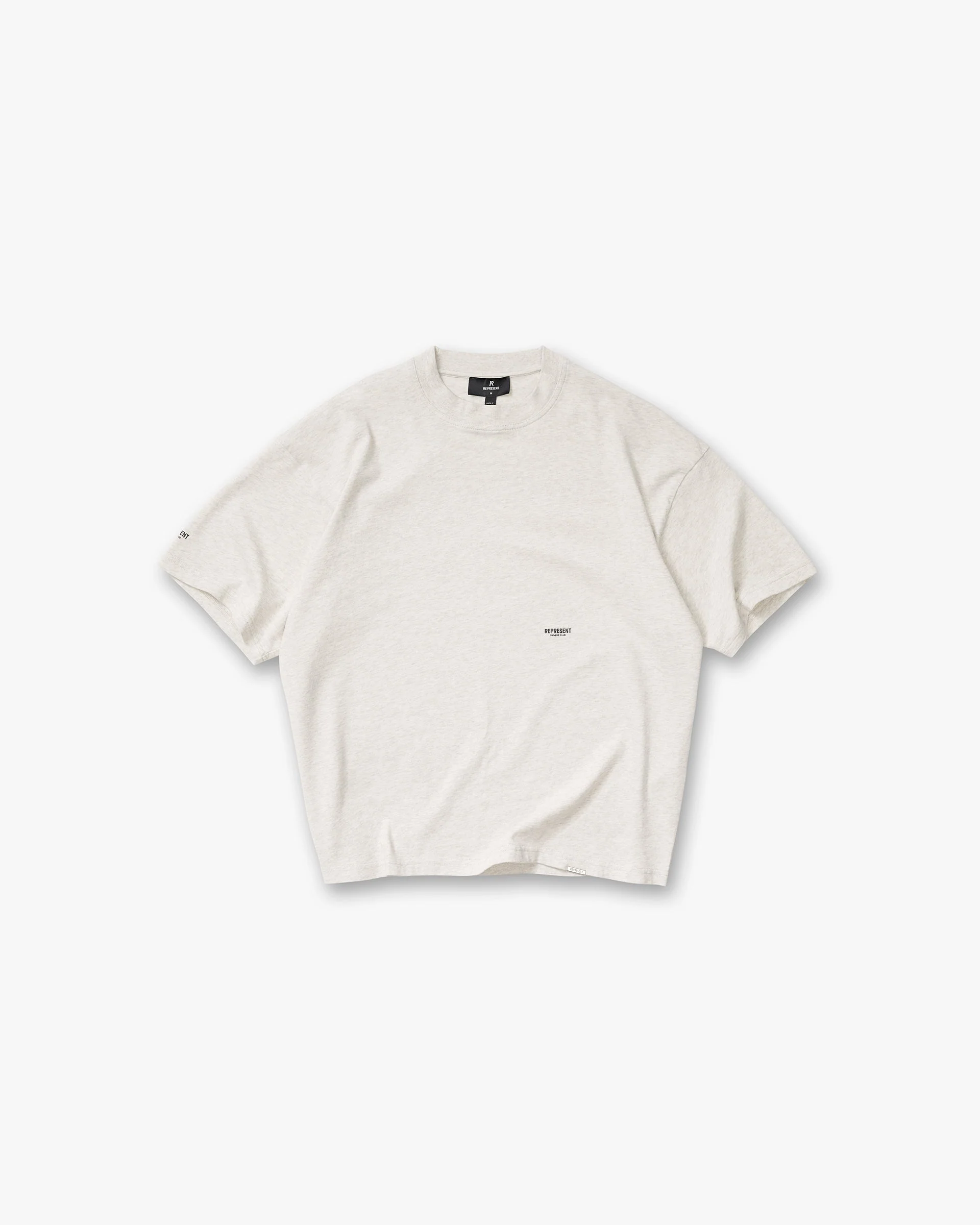 Micro Owners Club T-Shirt - Cream Marl