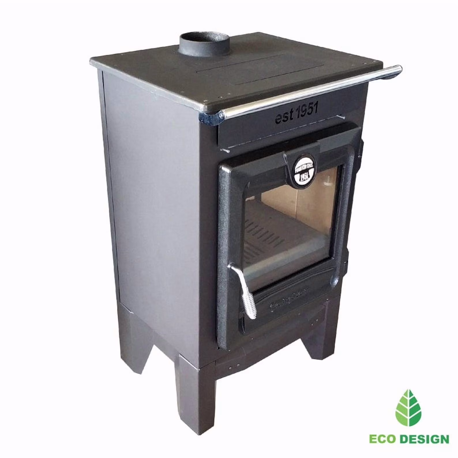 Indoor Multifunctional Wood Burning Stove with Box, Overtop Cooking Stove, Wood Burning Stove, Fire Pit, Tiny House, Fire Place, Farm House(Stove)
