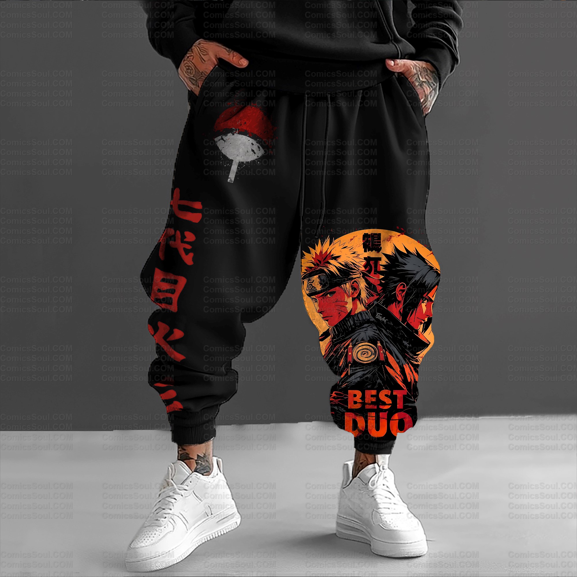 Unisex Anime Inspired Vintage Plush Pants