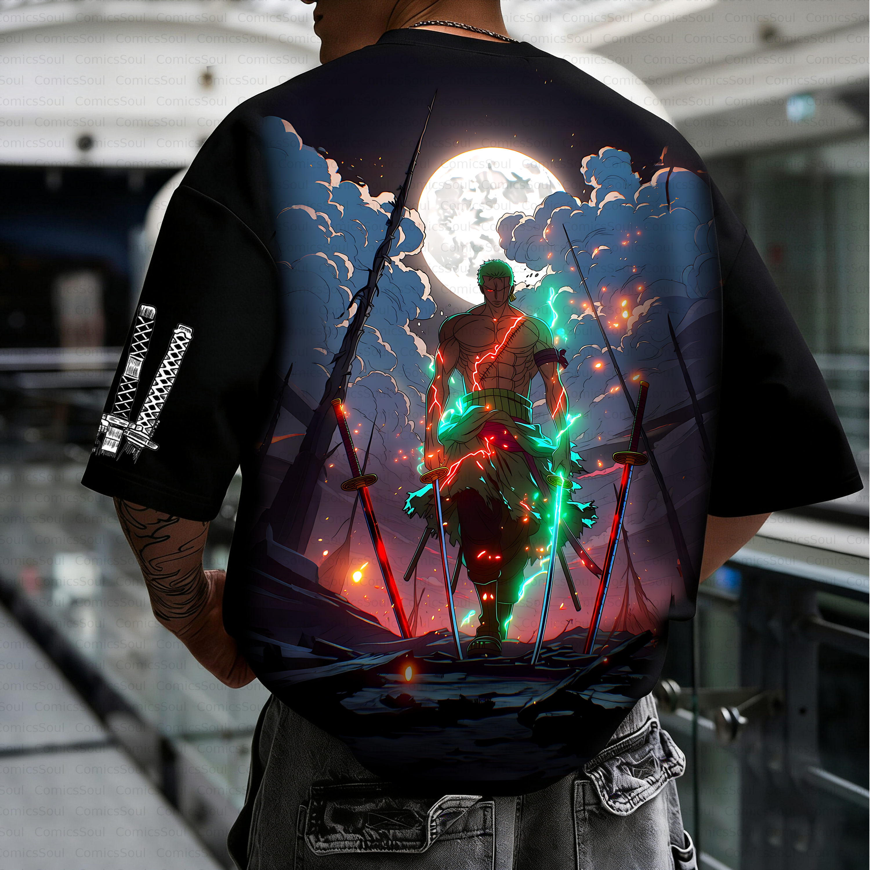 Unisex Anime Inspired Vintage T-Shirt