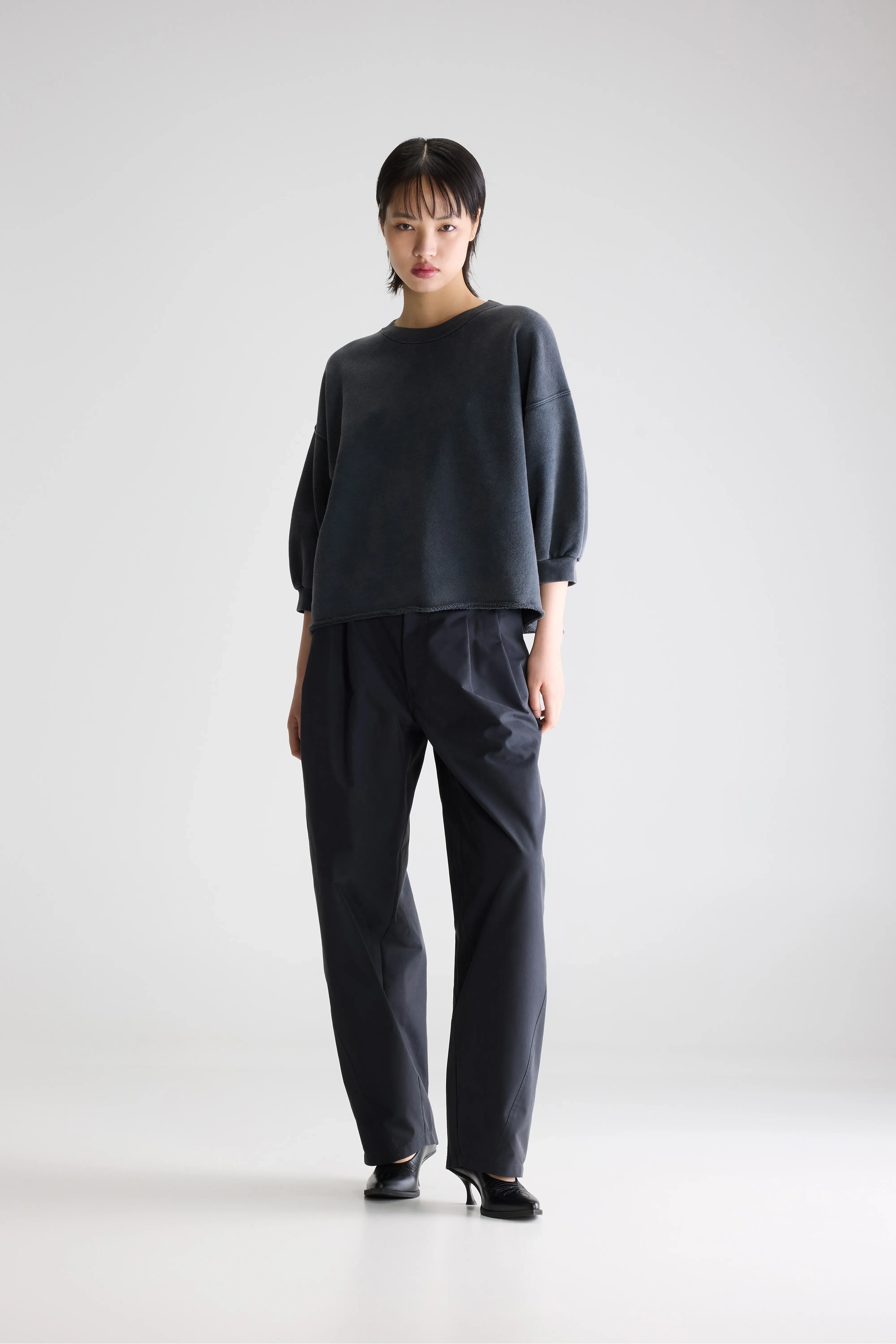 Bellerose Vicske crewneck sweatshirt (261 / W / METEORITE)