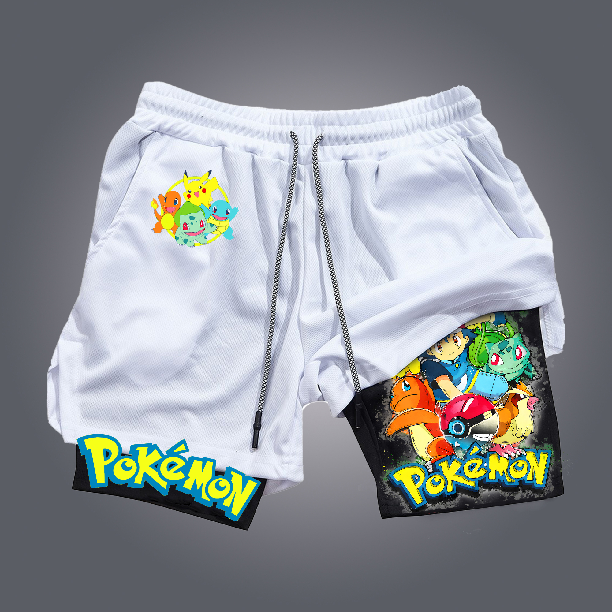 Unisex Casual Anime Streetwear Shorts丨Comicssoul
