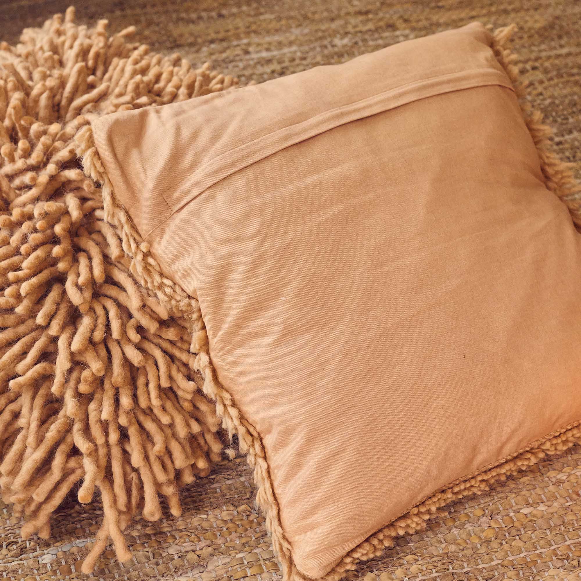 Connie Textured Cushion, Peach