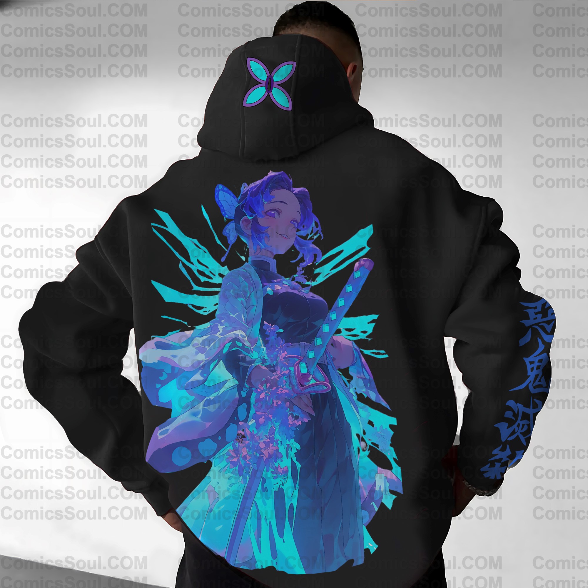 Unisex Anime Graphic Streetwear Vintage Plush Hoodie| KNY