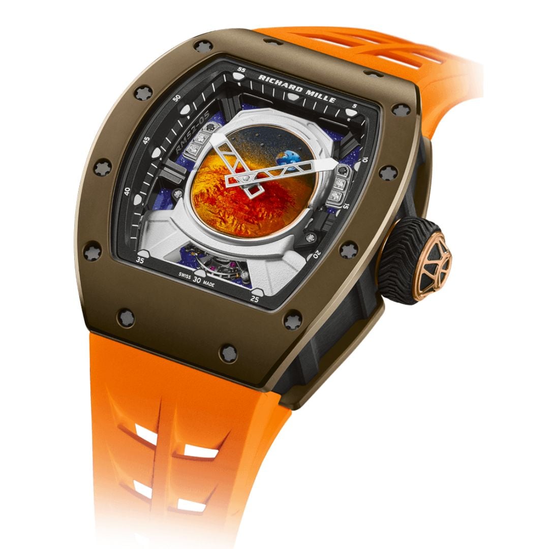 Richard Mille Swiss Clone – RM 52-05 Pharrell Williams Orange