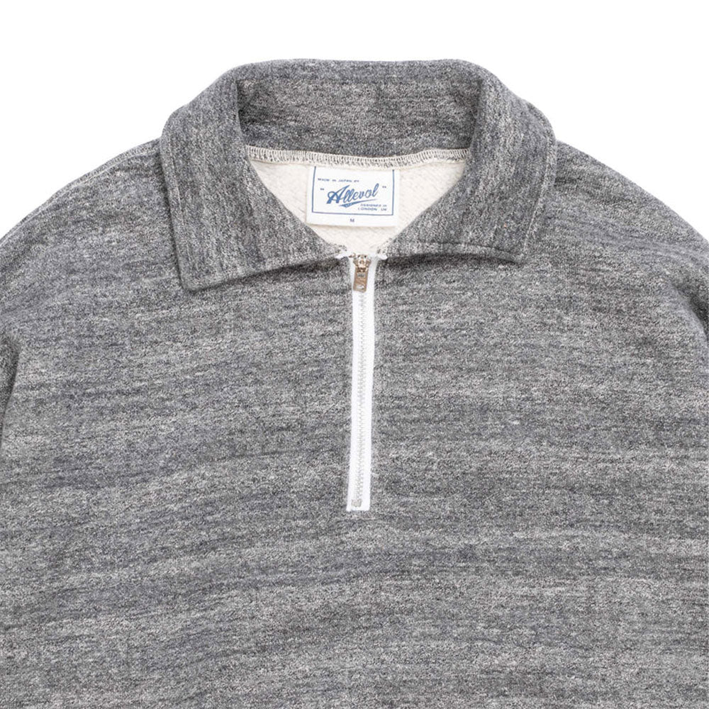 Allevol - Sweat à Col Zippé - Gris