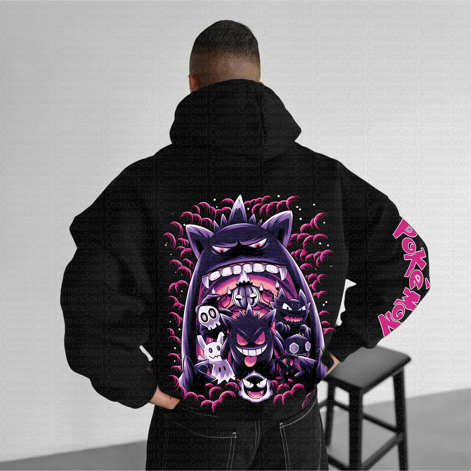 Unisex Anime Graphic Streetwear Vintage Hoodie丨Comicssoul