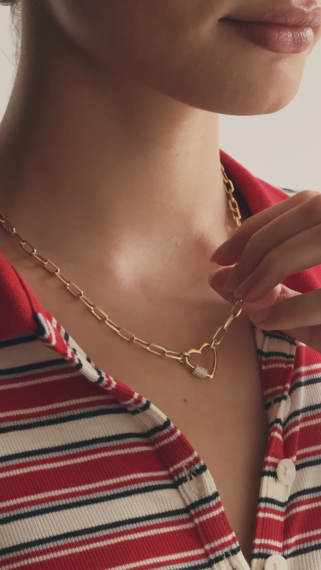 Clip Chain Charm Necklace Base