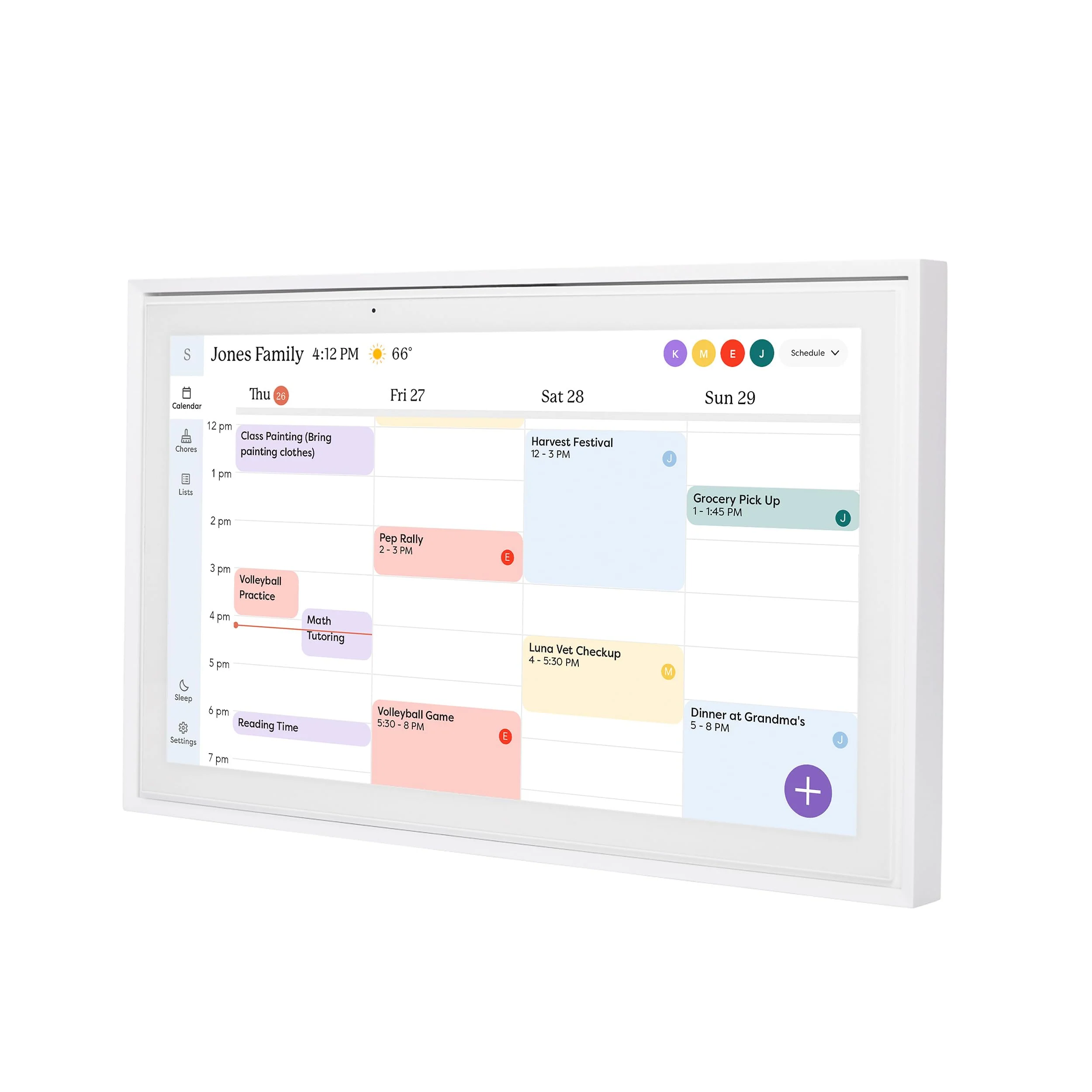 Skylight 15 inch Digital Calendar Chore Chart-Instock