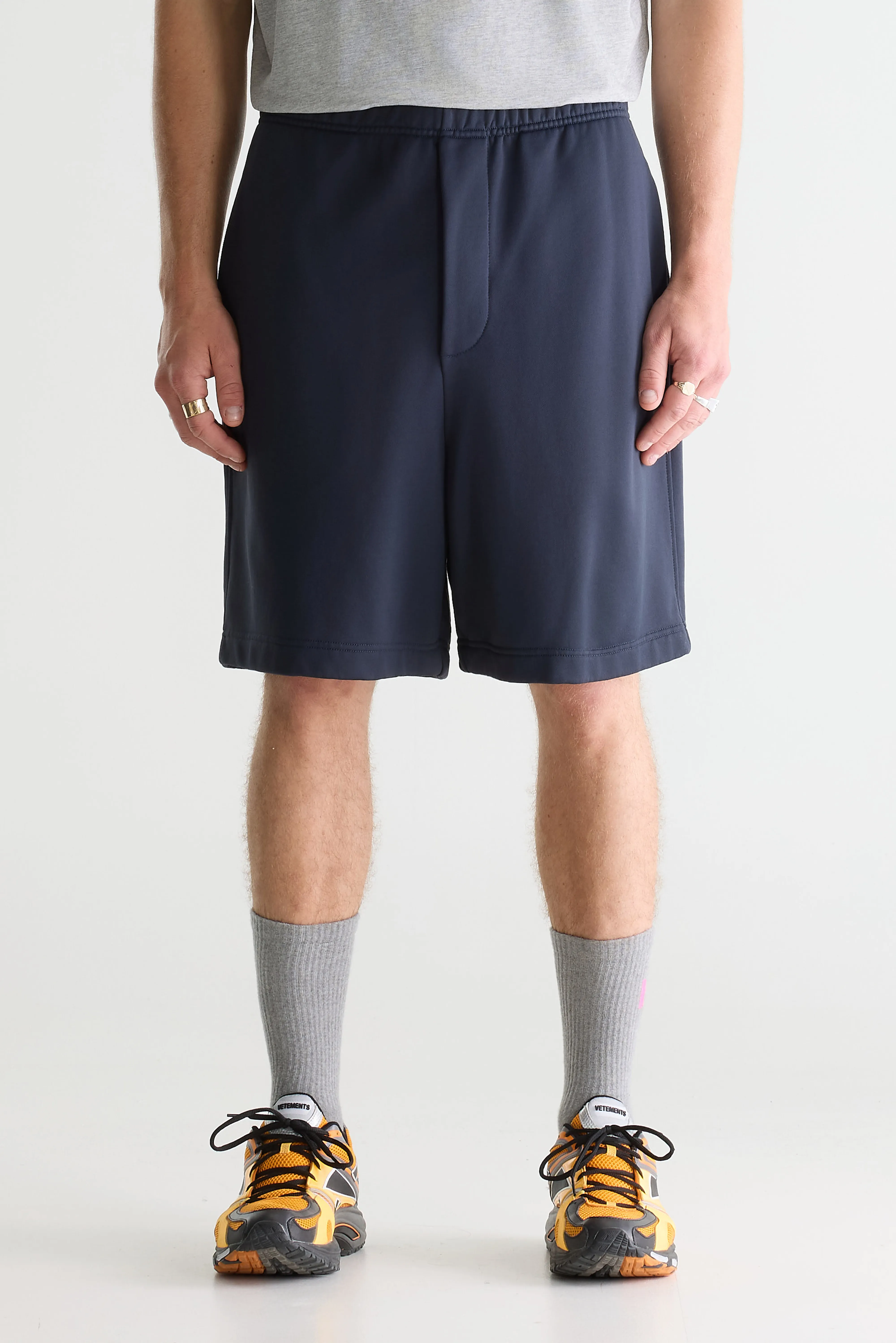 Bellerose Flank wide shorts (261 / M / DARK NAVY)