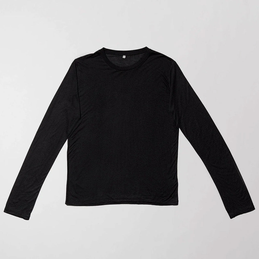 Baserange - Top Manches Longues - Noir