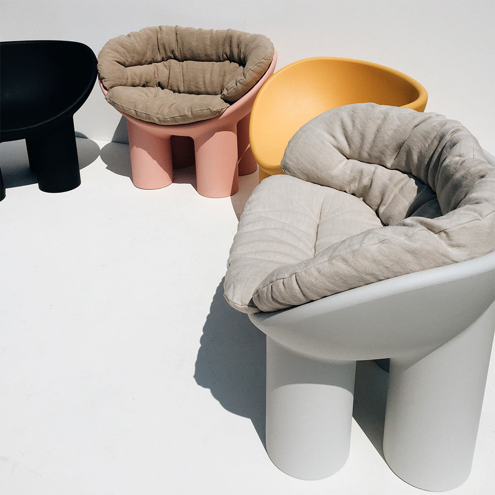 Coussin Fauteuil Roly Poly - Marrone - Driade