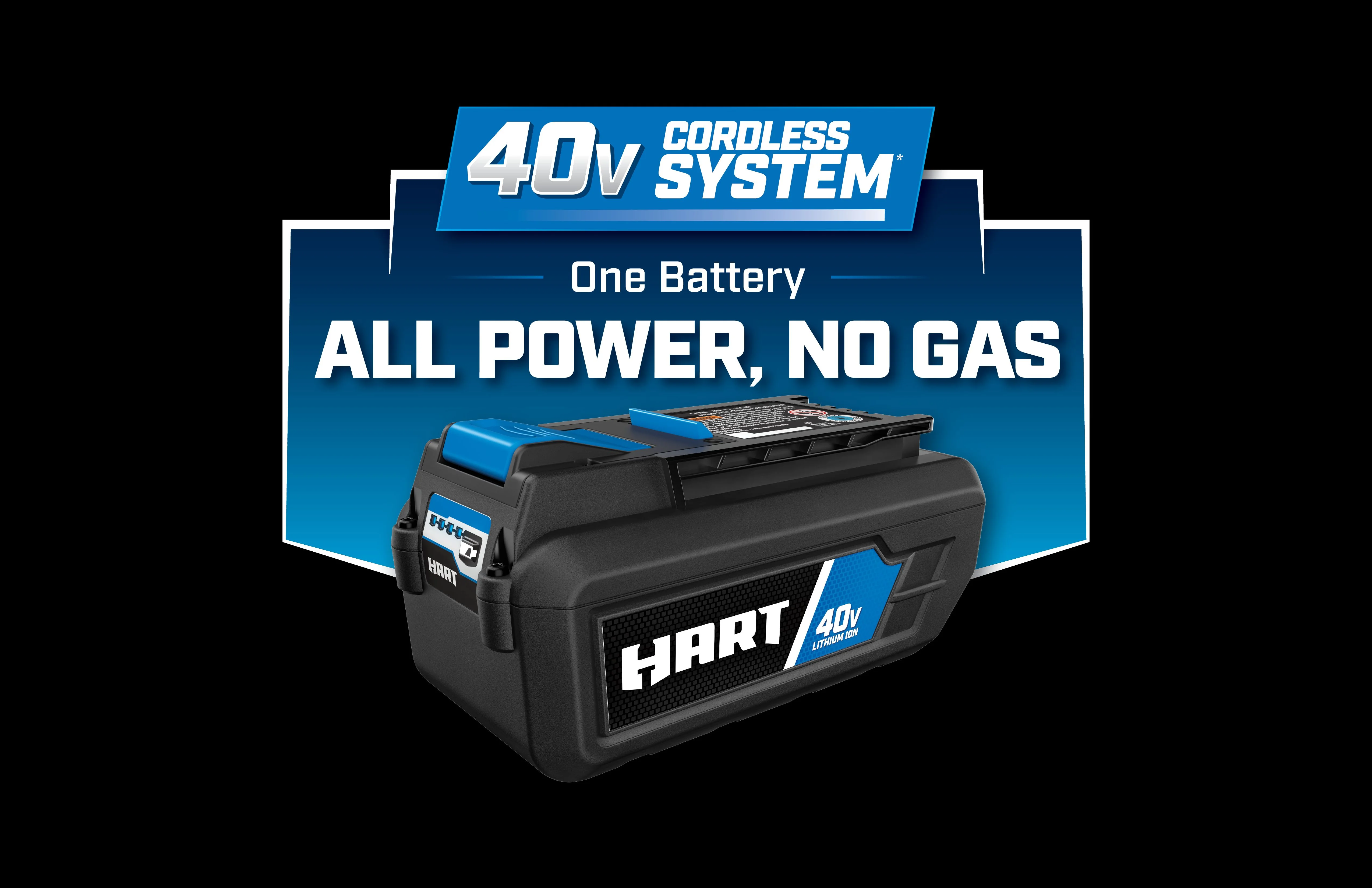 HART 40-Volt Cordless 20-inch Brushless Self Propelled Mower Kit, (1) 6.0 Ah Lithium-Ion Battery - Image 14
