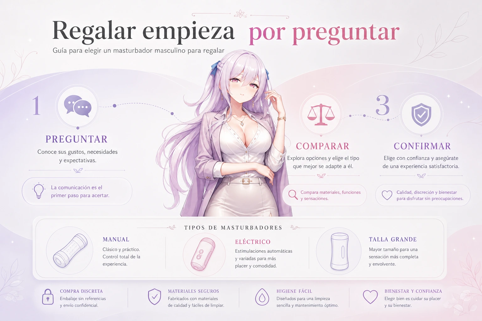 Guía para elegir un masturbador masculino para regalar