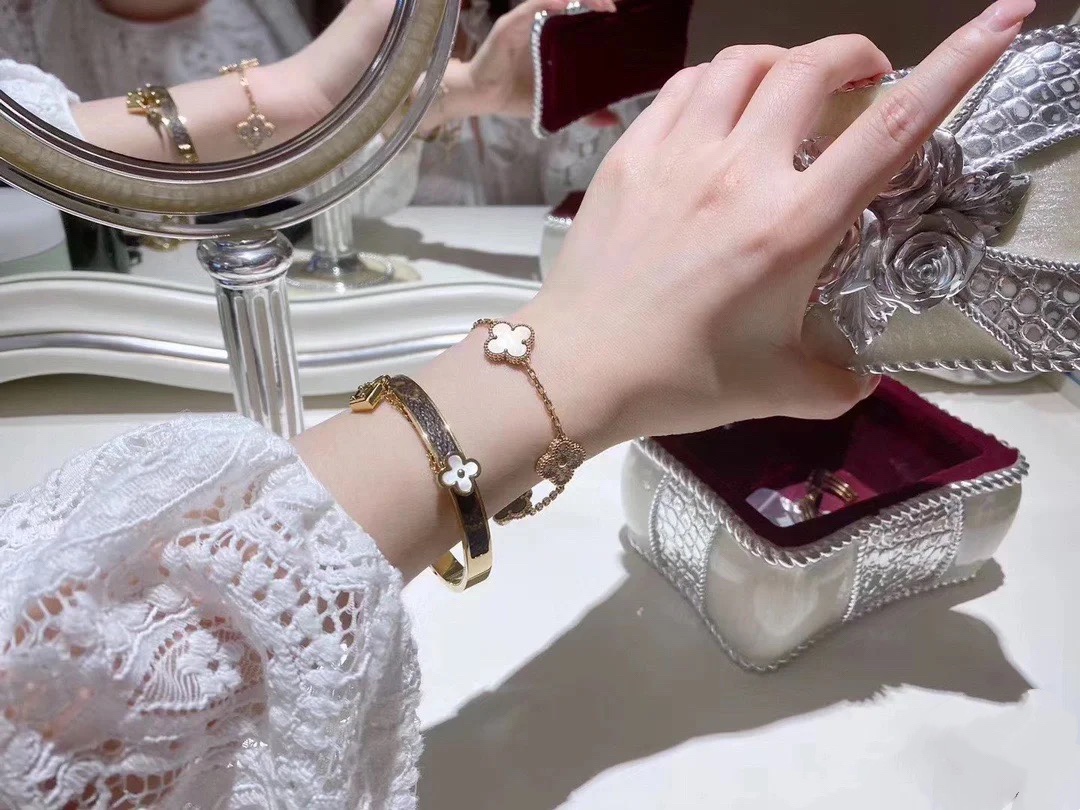 Louis Vuitton Leather Bangle Bracelet - Original Replica Club