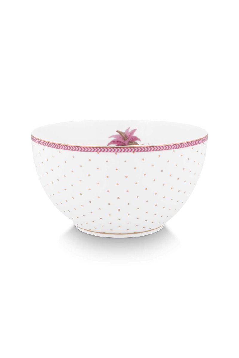 Bowl Jolie Dots Gold Pink 15cm
