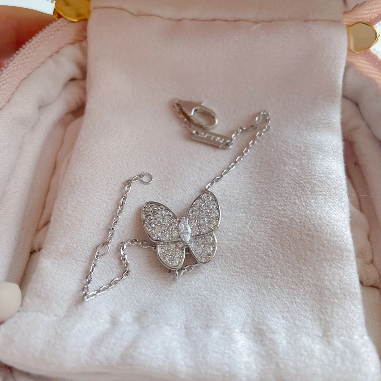 VCA Fauna Sweet Butterfly Bracelet, 1 Motif - Original Replica Club