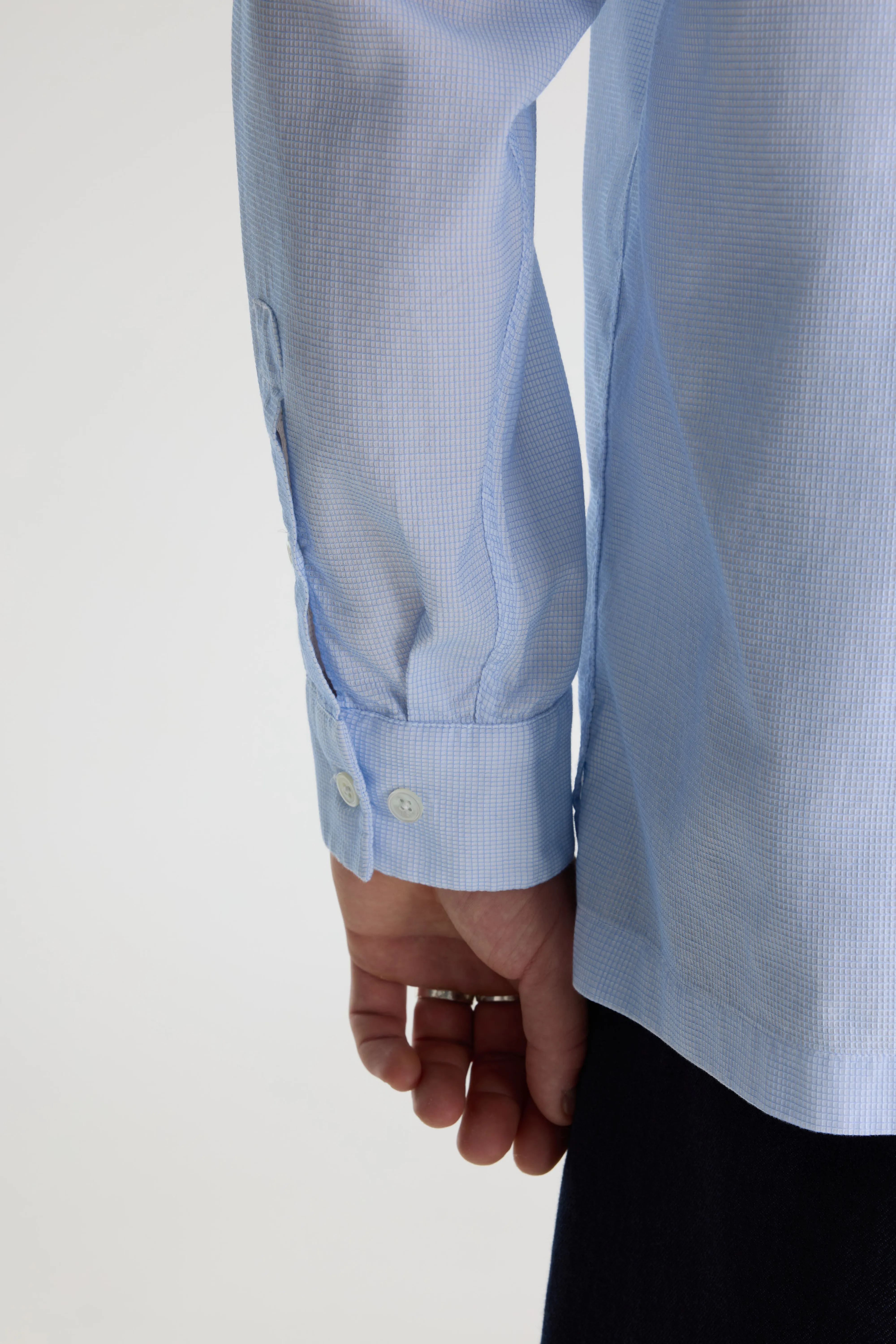 Bellerose Flip micro-checked shirt (261 / M / CHECK A)