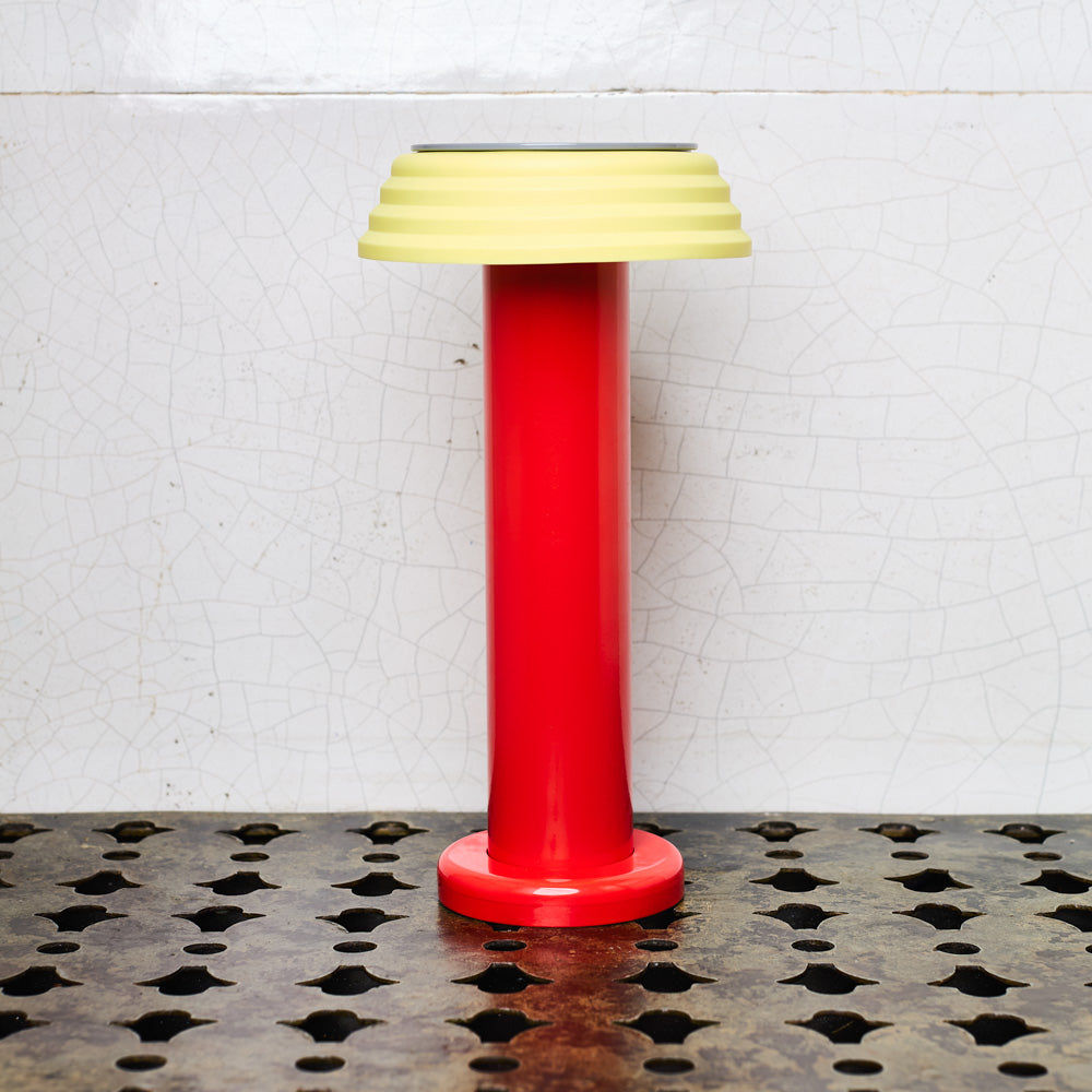 Lampe portable rechargeable - Rouge Jaune - Sowden
