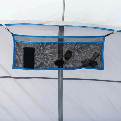 Family cabin tent for 16 people with 3 rooms and 3 entrances