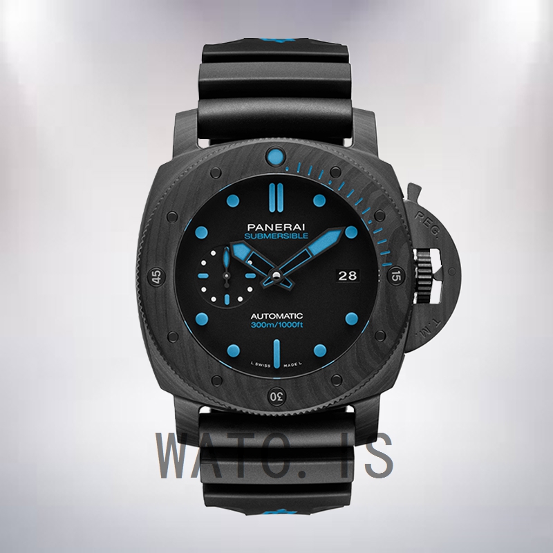 Panerai Luminor Submersible 47mm Men's PAM01616 Black Dial