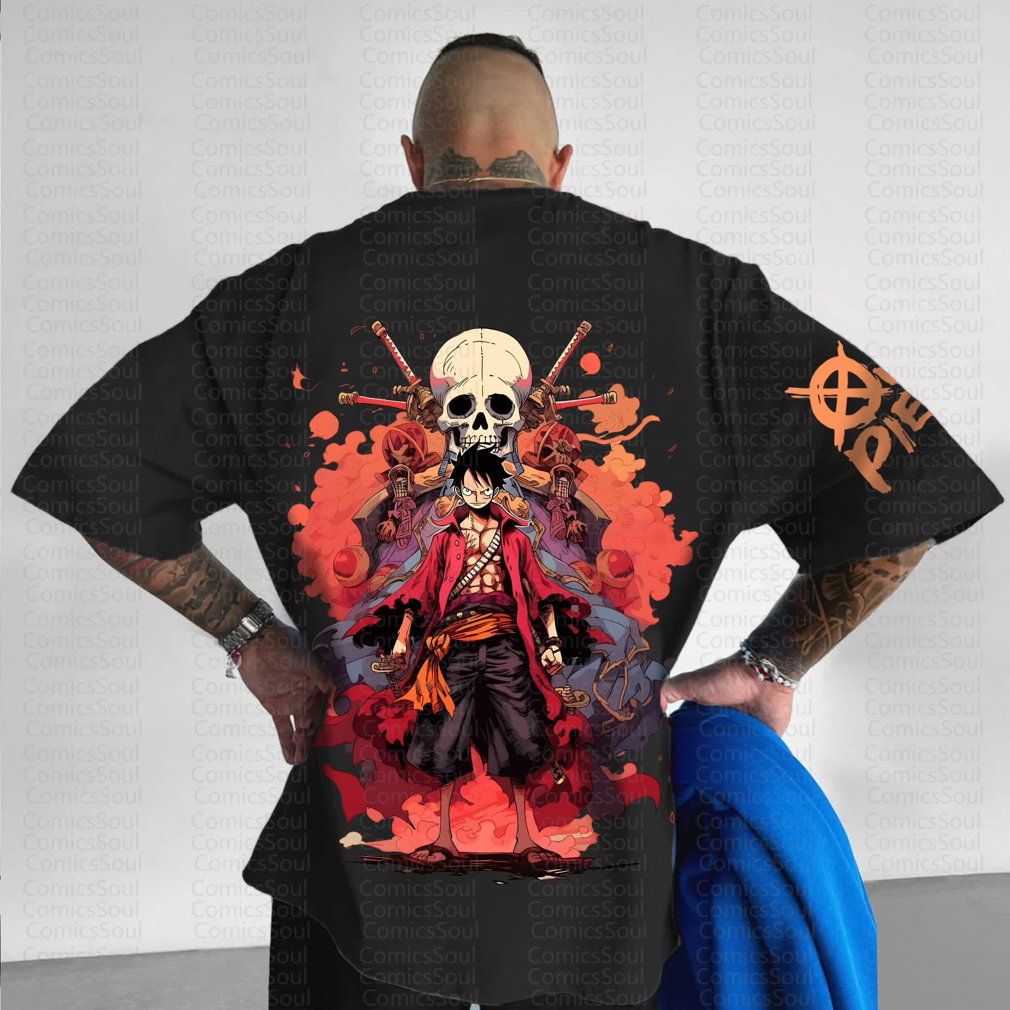 Unisex Anime Inspired Vintage T-Shirt | Comicssoul
