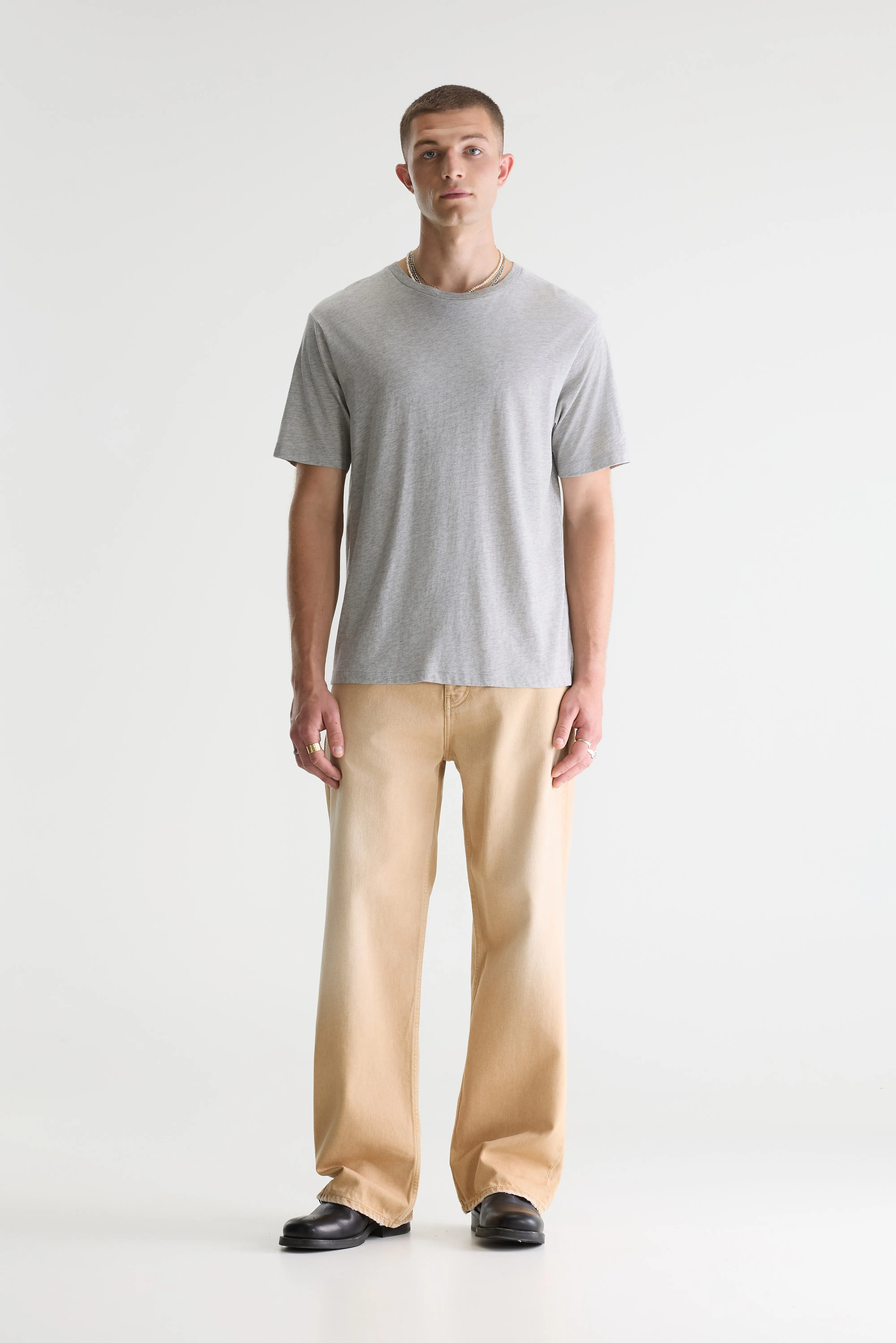 Bellerose Vinx grey short-sleeve t-shirt (242 / M / H. GREY)