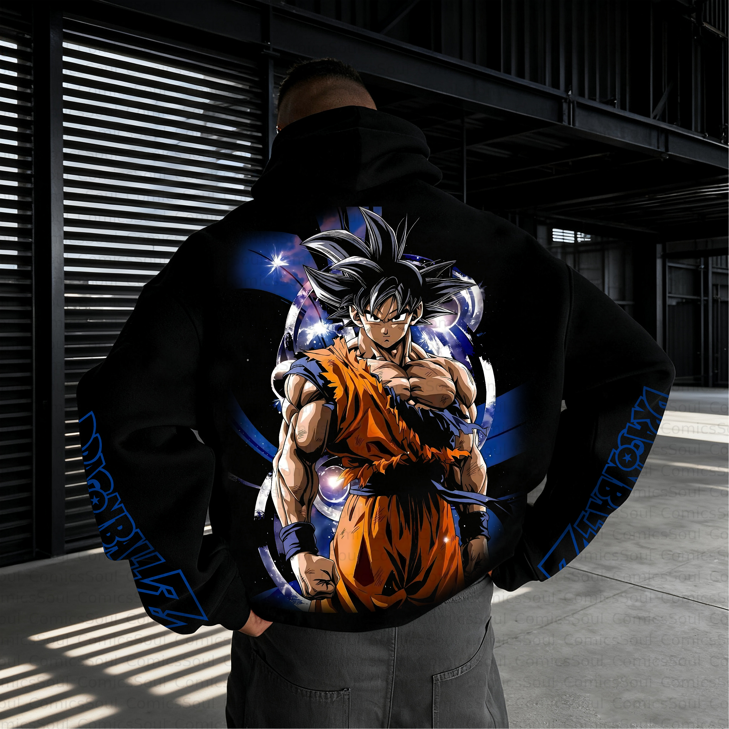 Unisex Anime Inspired Vintage Plush Hoodie