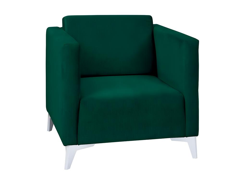 Sillón Nestleano K102 - Verde - 74x76x82cm - Tapiz - Patas Plástico