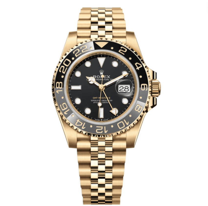 2023 GMT-Master 2 Silver Gold Replica Clone Watch