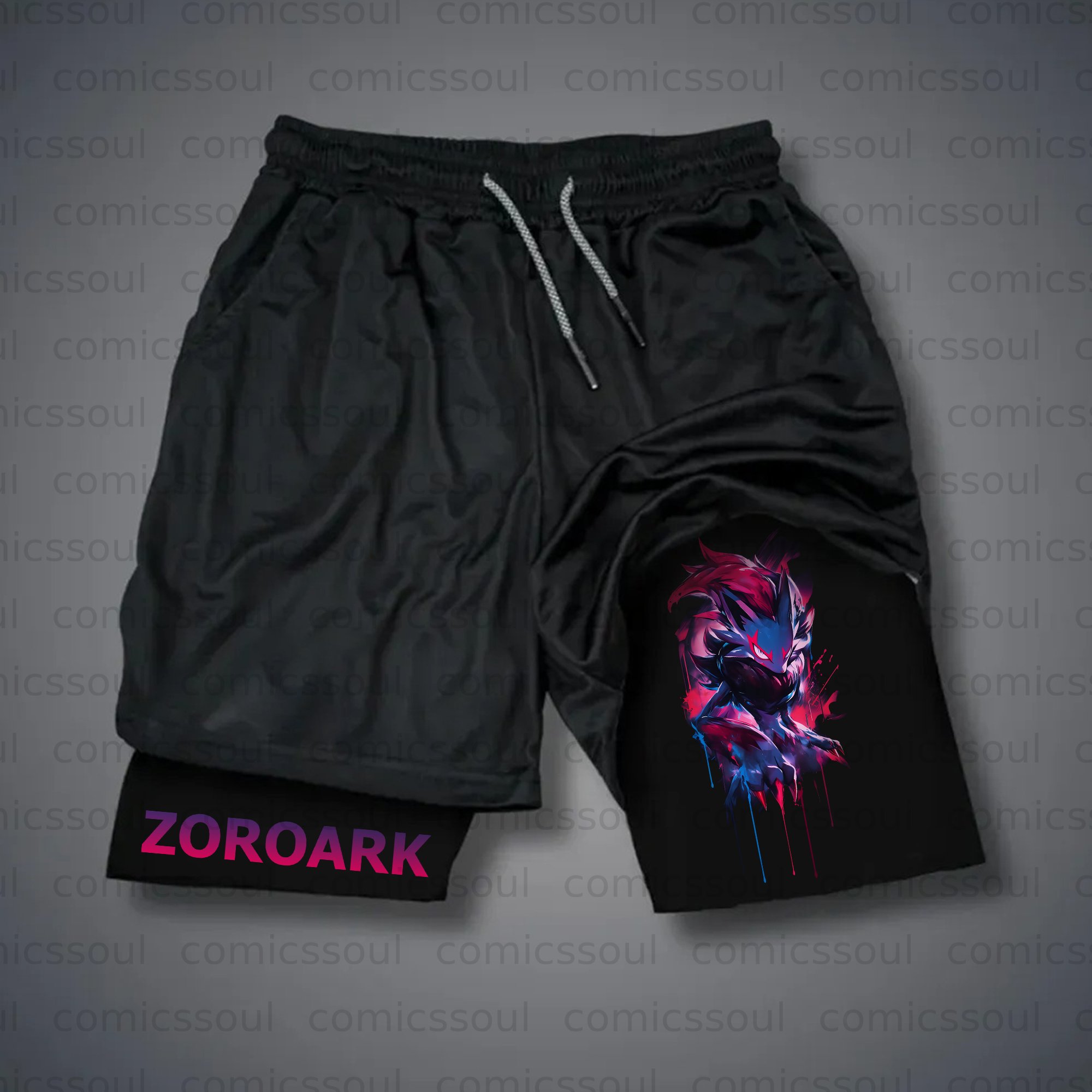 Unisex Casual Anime Streetwear Shorts
