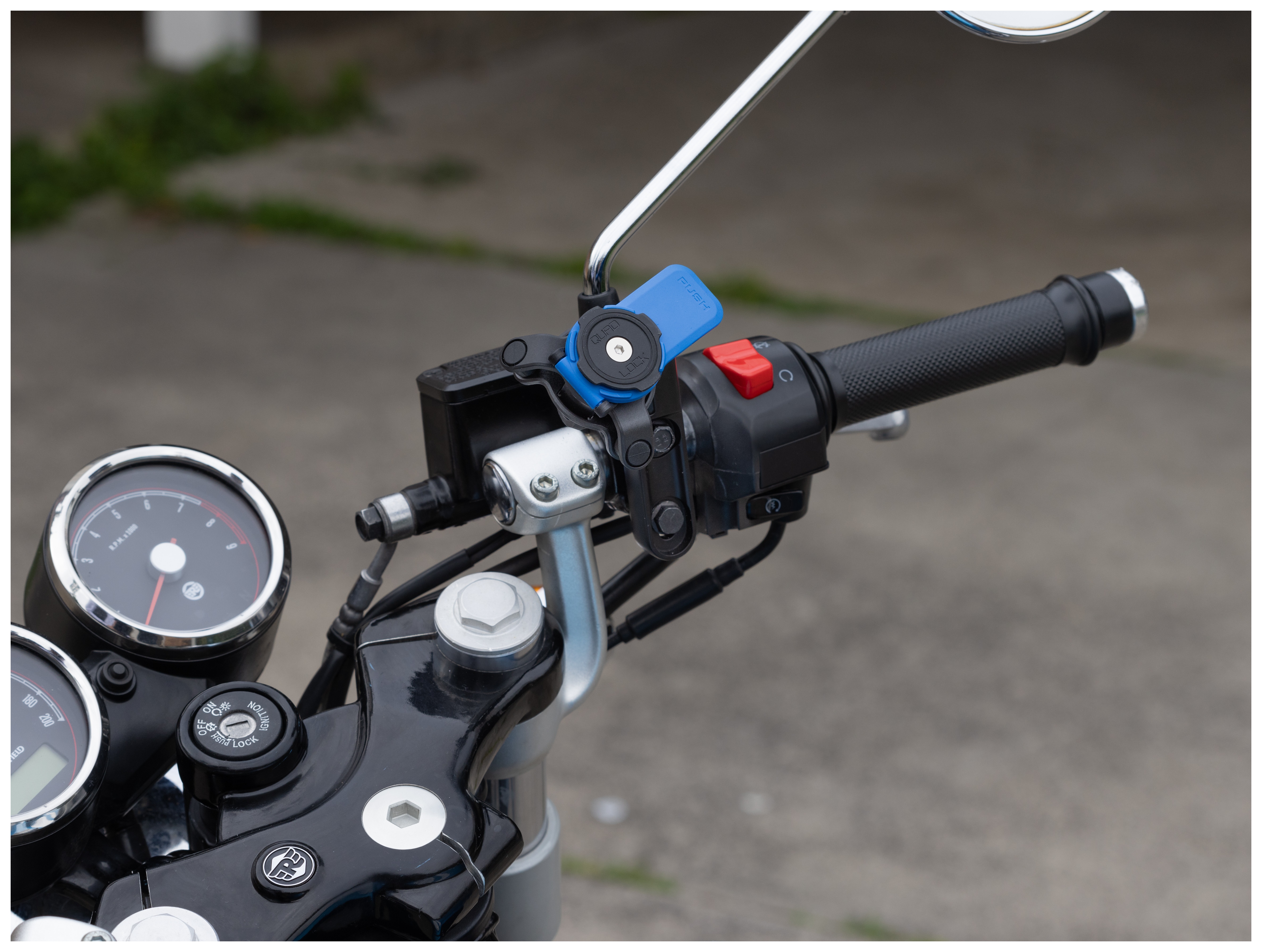 SportsBikeShop Quad Lock Motorcycle Brake/Clutch Mount