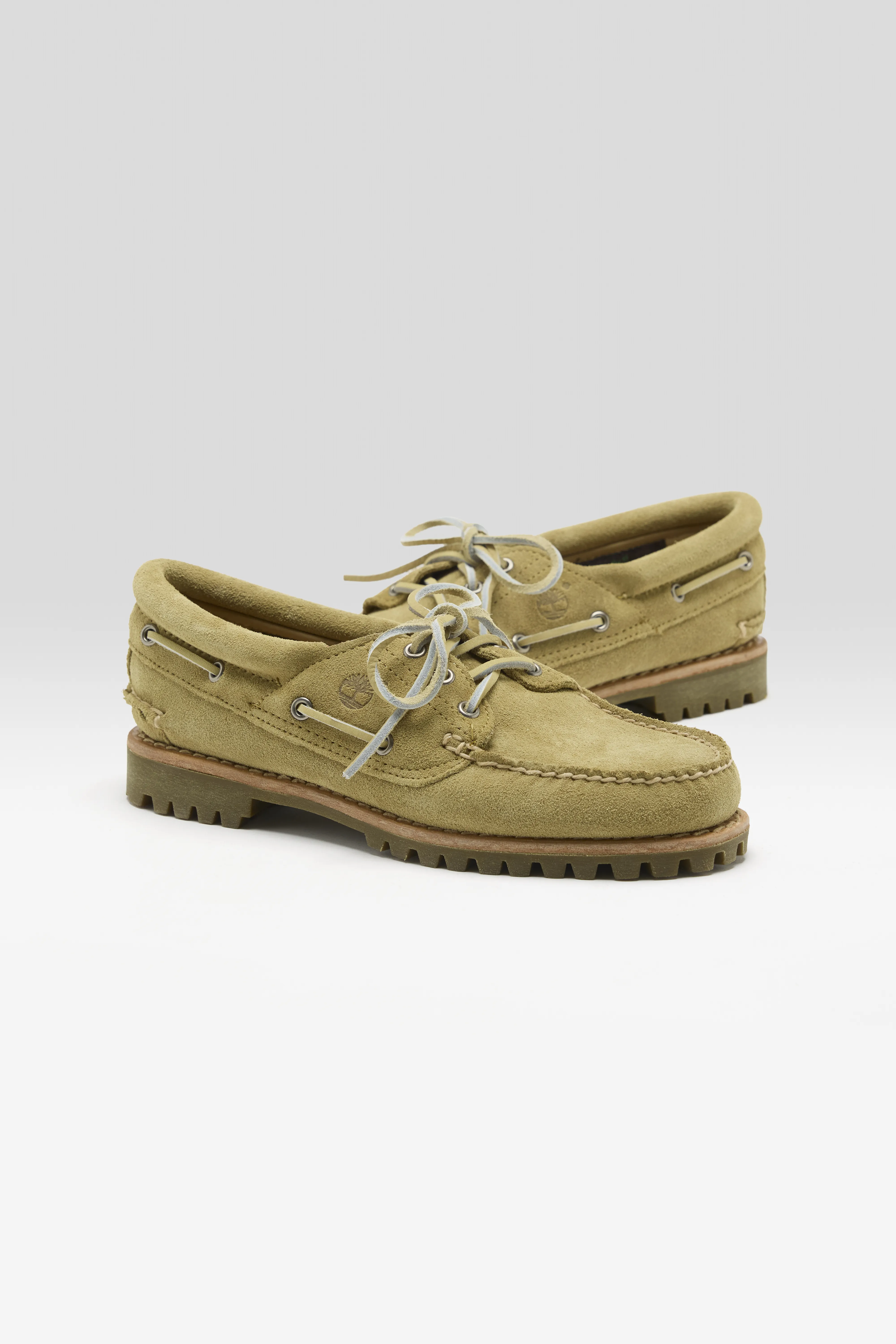 Bellerose Authentic Boat Shoes for Women  (261 / W / BEIGE)