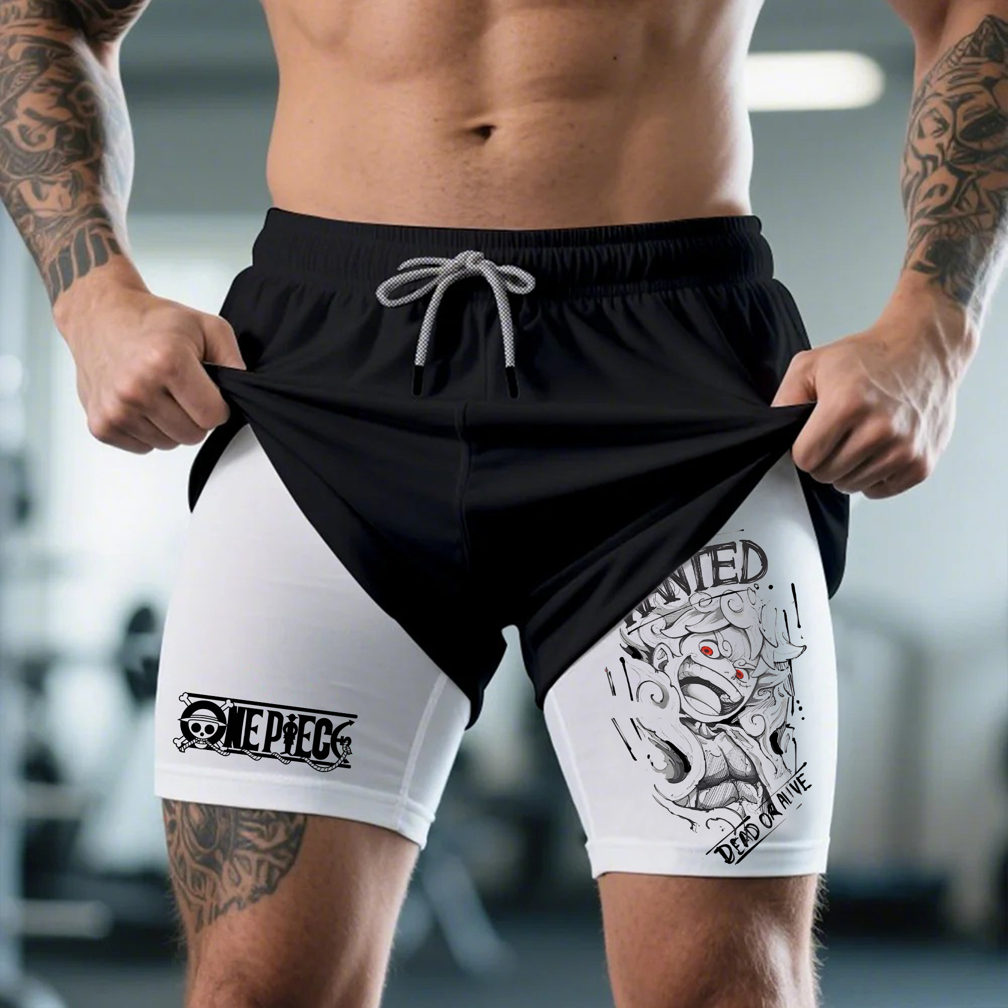 Unisex Comicssoul Anime Shorts | Luffy Gear 5