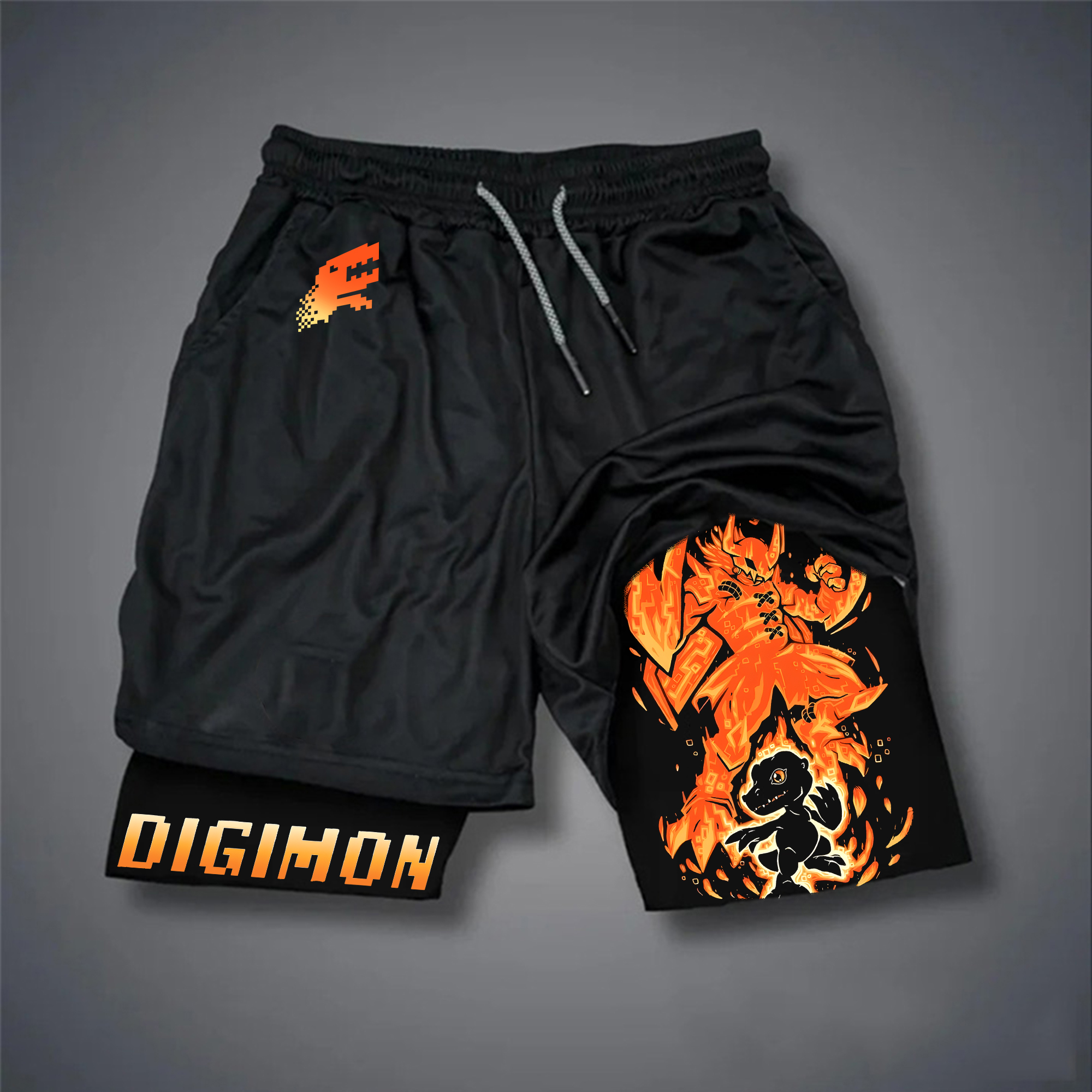 Unisex  “Comicssoul” Casual Anime Streetwear Shorts