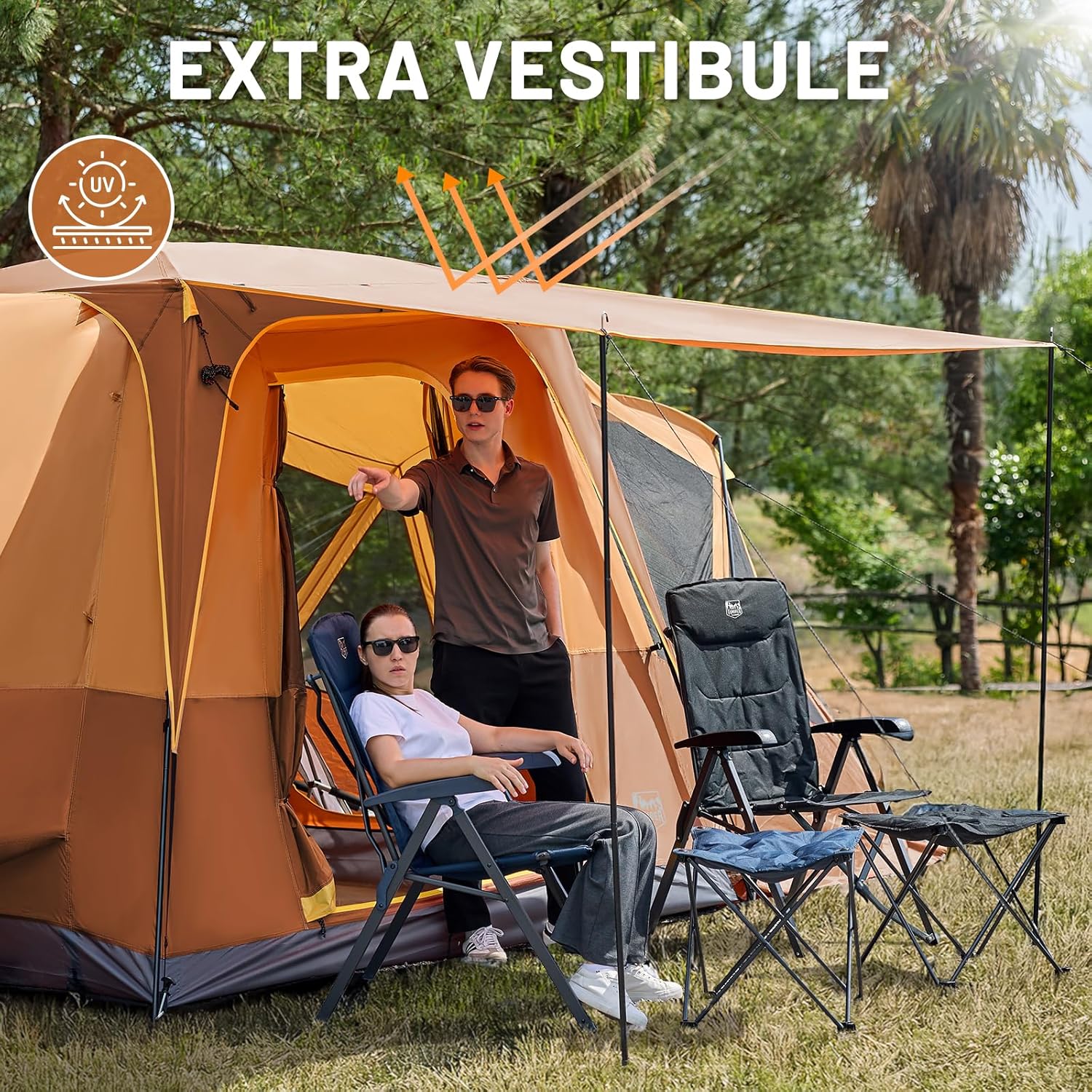 TIMBER RIDGE SUV Tent, 5-9 Person, 13' W x 10' L x 7.1' H - Image 14 TIMBER RIDGE SUV Tent, 5-9 Person, 13' W x 10' L x 7.1' H - Image 14