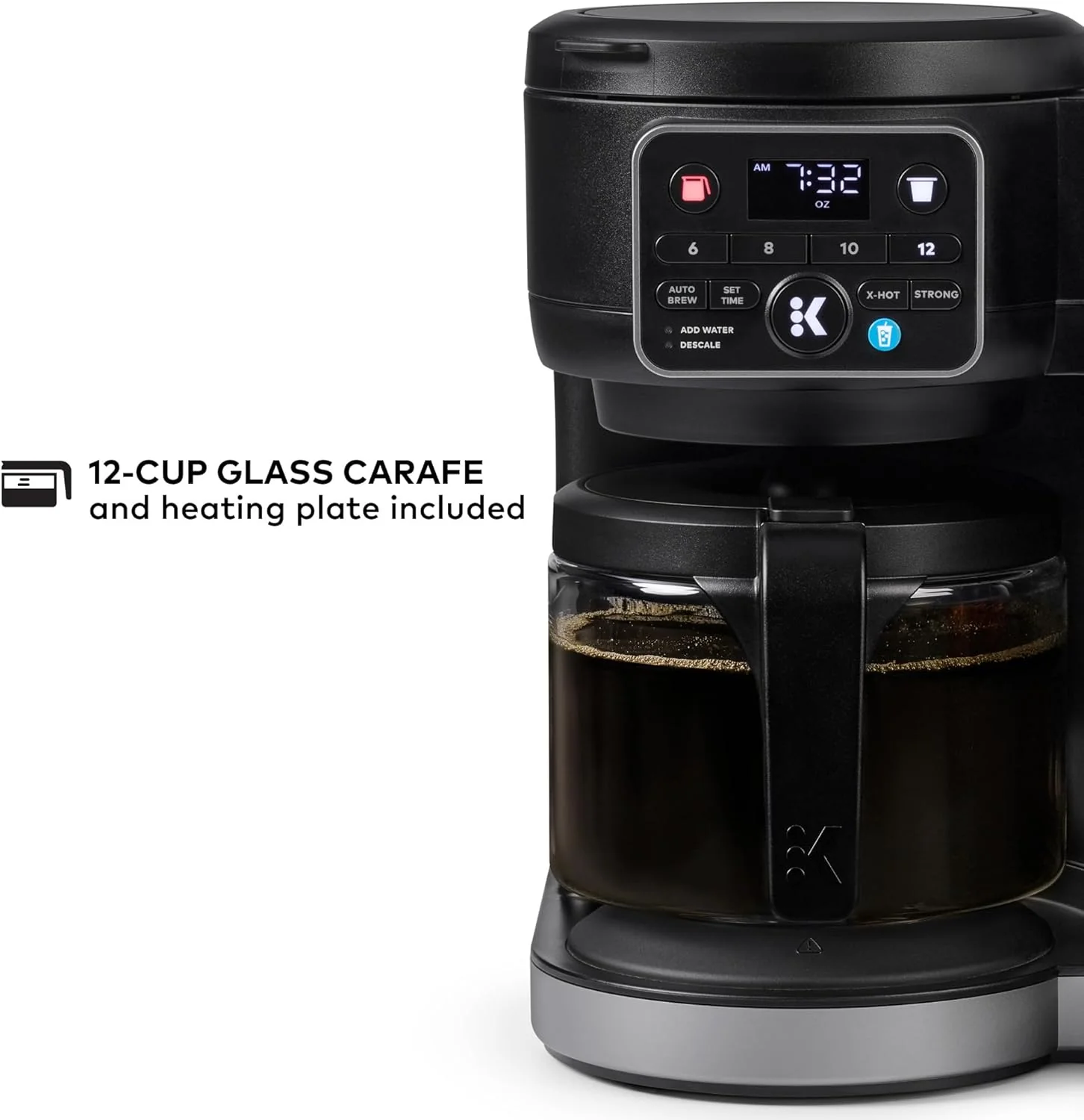Keurig K-Duo Hot & Iced Single Serve & Carafe Coffee Maker MultiStream Technology 72oz Reservoir
